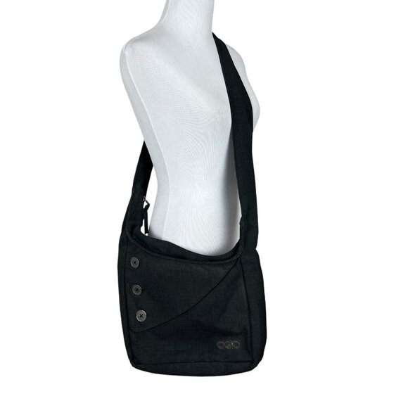 OGIO Brooklyn Crossbody Shoulder Bag Gray Crossover Tablet Cushioned 14x12 Purse - Picture 1 of 16